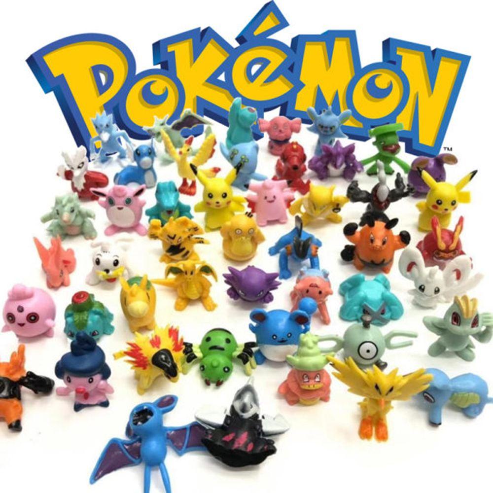 Set 144 Mô Hình Đồ Chơi Nhân Vật Hoạt Hình Pokemon