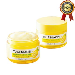 Mặt Nạ Ngủ Dưỡng Trắng Some By Mi Yuja Niacin 30 Days Miracle Brightening Sleeping Mask 60g