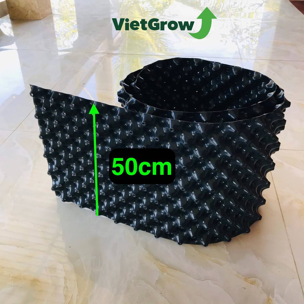 (Bán sỉ) Bầu ươm V6 - Cuộn dài 50 mét, Cao 50cm Vietgrow chính hãng