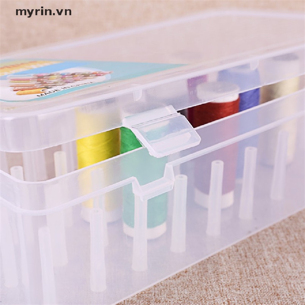 Hộp Đựng 42 Cuộn Chỉ May Vá Tiện Lợi