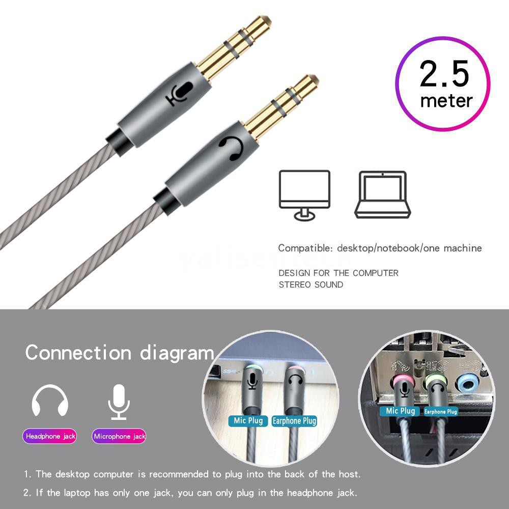 Tai nghe nhét tai 3.5mm thiết kế âm thanh chất lượng cao cho máy tính Laptop | BigBuy360 - bigbuy360.vn