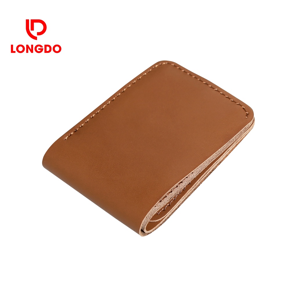 Ví da nam handmade - Cam kết 100% da bò thật - Bảo hành 5 năm - Thương hiệu uy tín Longdo Leather - B03