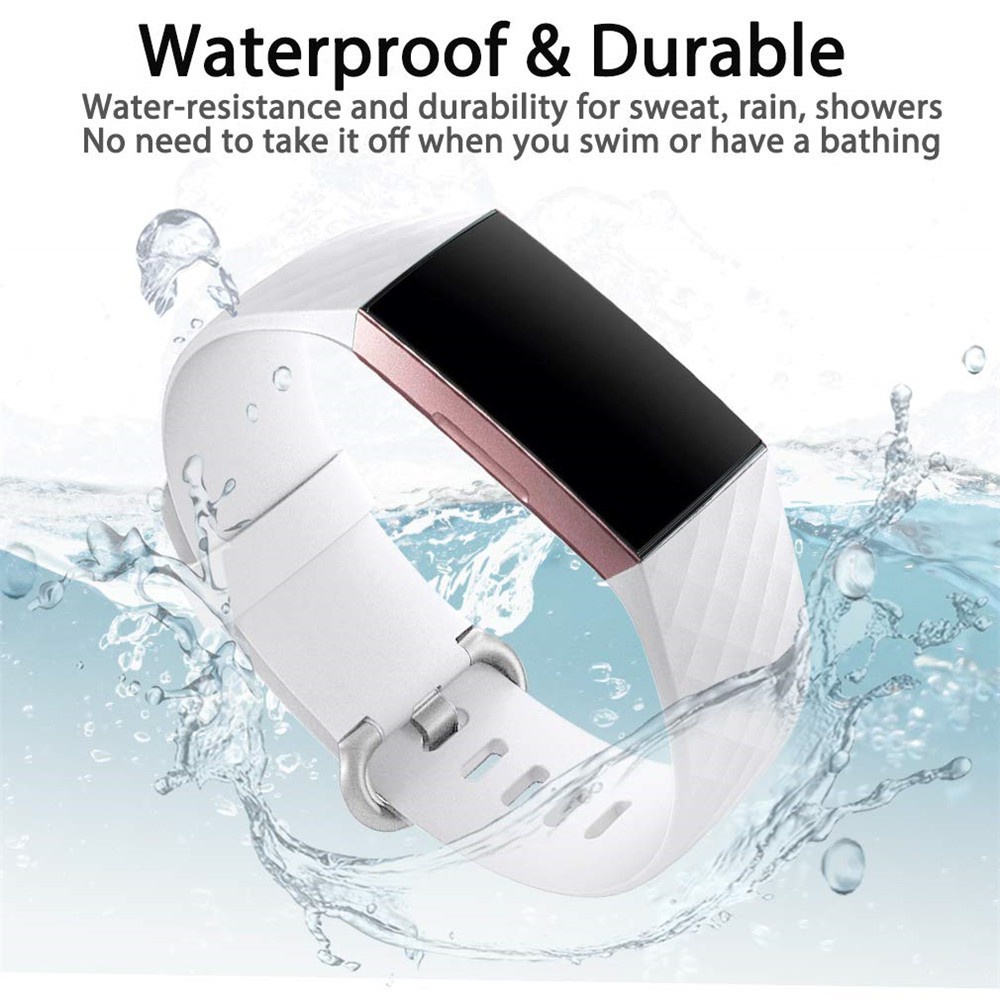 Dây đeo Silicon cho đồng hồ thông minh Fitbit Charge 3 / Charge 4