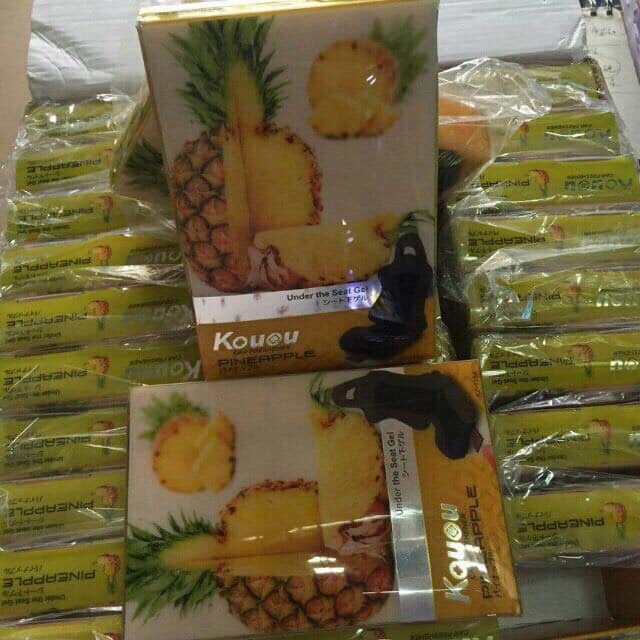 Sáp thơm hương dứa - sáp dứa trên xe ô tô MinhThu Auto Nội thất và các sản phẩm chăm sóc xe