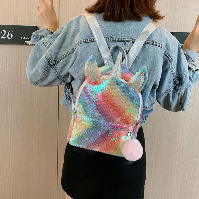 Ba Lô Kỳ Lân Đính Kim Tuyến Lấp Lánh Jp5