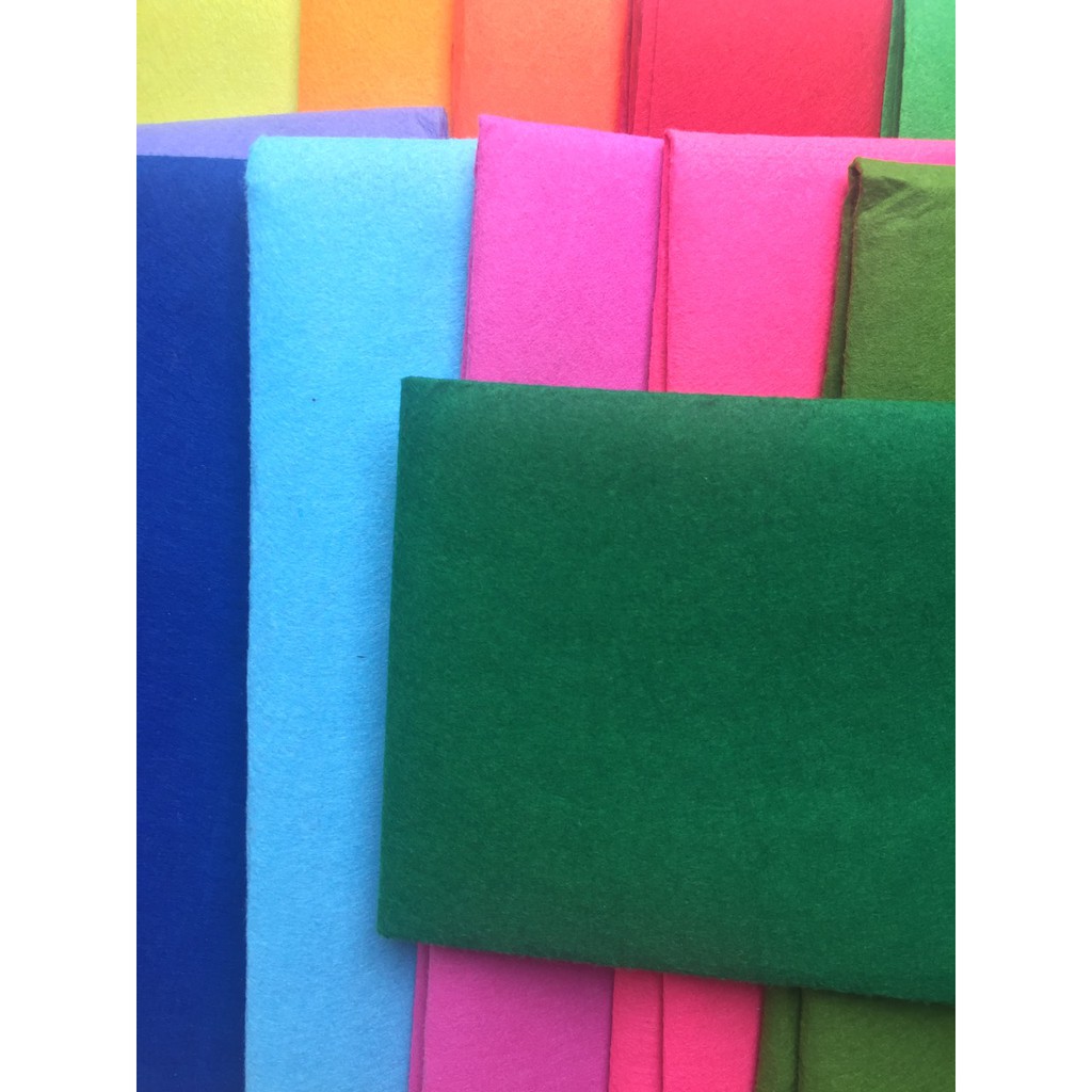 Vải nỉ làm hoa – vải nỉ trang trí làm đồ handmade kích thước 85x90cm