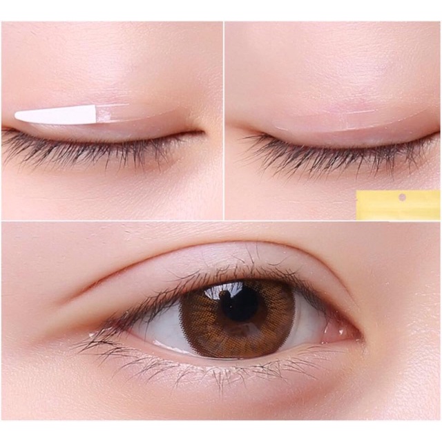 Miếng dán kích mí 2 mặt trong suốt - định hình mí cả lúc ngủ