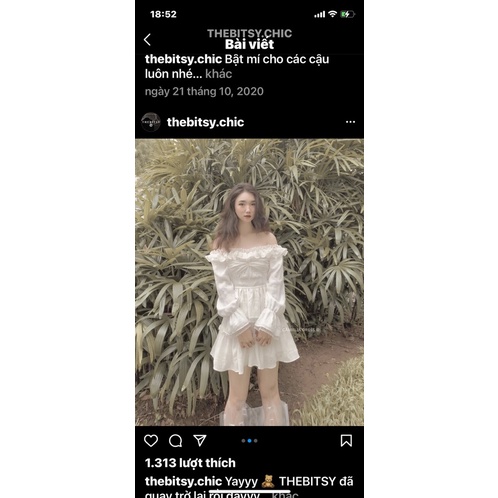 Pass đầm Camelia Dress của Thebitsy