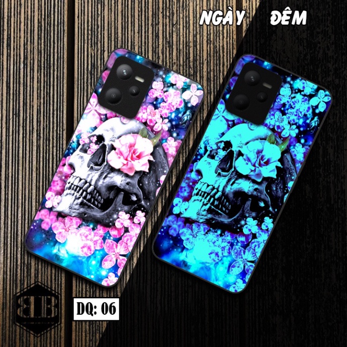 Ốp lưng kính Dạ Quang Realme C35 phát sáng trong đêm không thể chất hơn