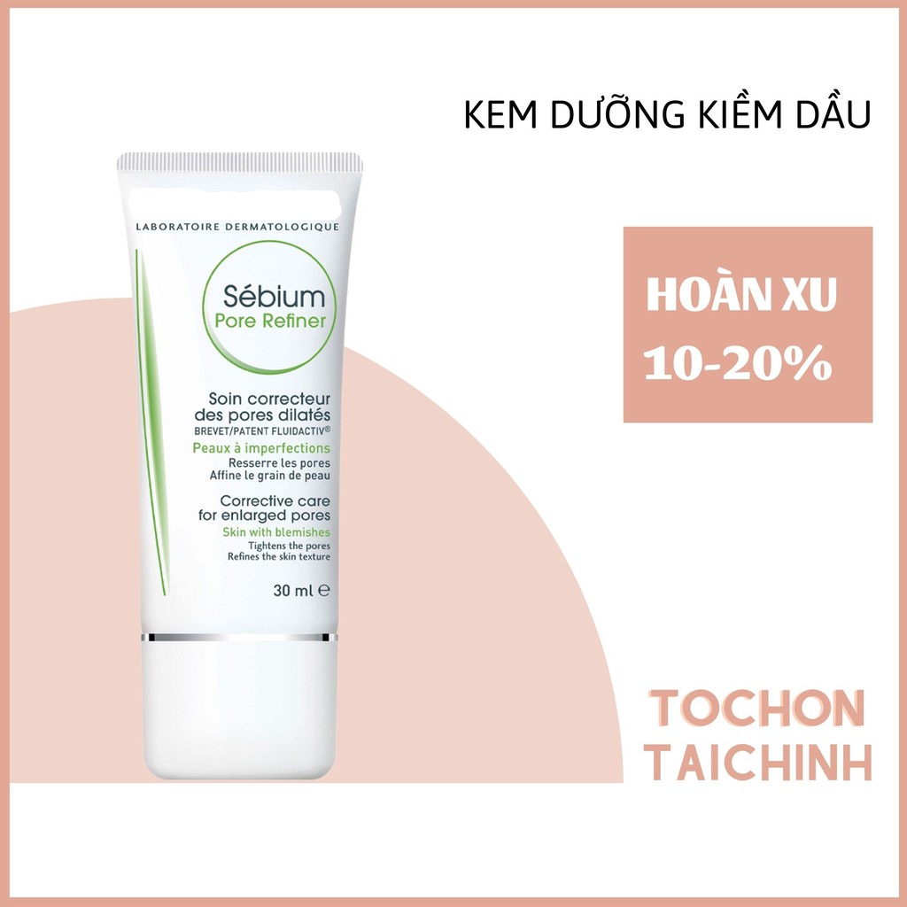 Kem dưỡng kiềm dầu Bio Sebium Pore Refiner 30ml