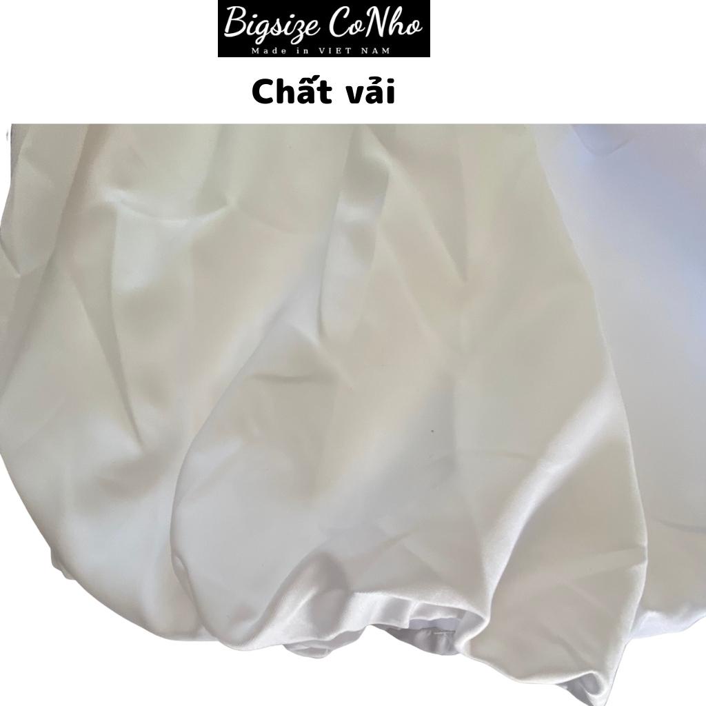 Quần đùi bigisze ống bí, Quần shorts bigsize nữ lưng cao vải kate lụa mềm QB