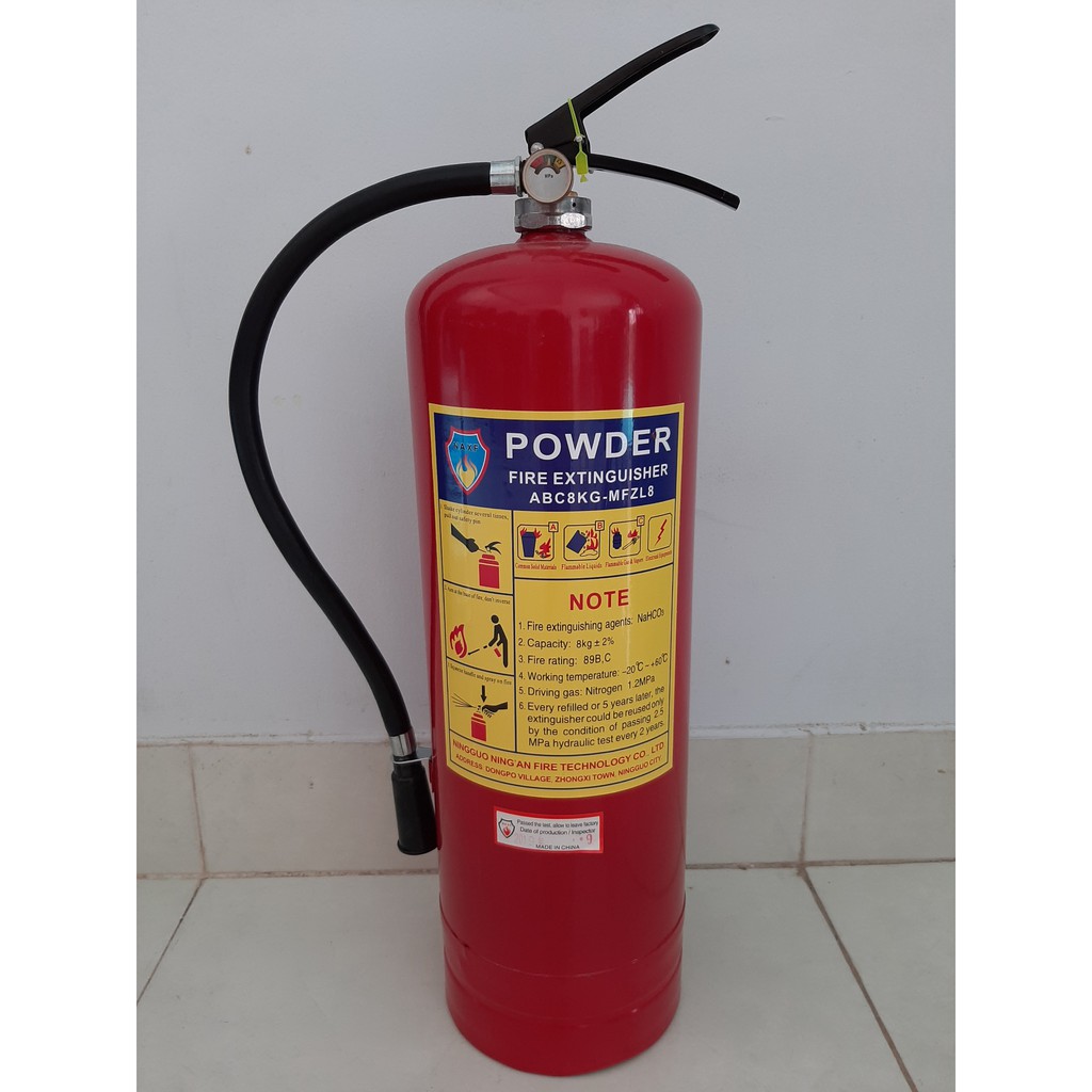 Bình chữa cháy bột MFLZ8 ABC 8Kg
