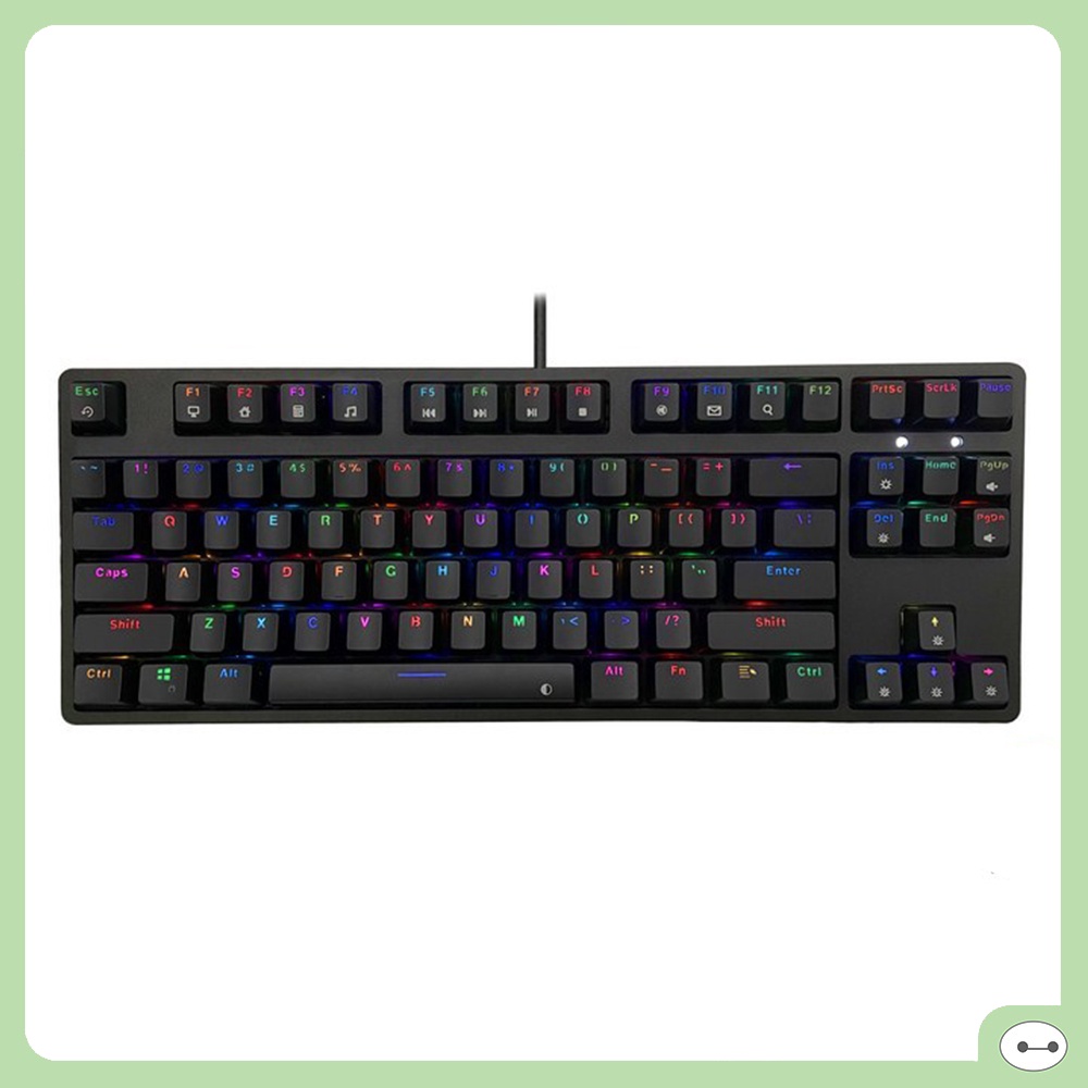 BÀN PHÍM CƠ GAMING E-DRA EK387L CÁC PHIÊN BẢN ĐEN TRẮNG HỒNG, E-DRA EK3104L RAINBOW