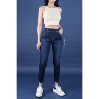 Q9294 - 	Quần jean baggy Old Navy lưng thun dây rút trong, trơn