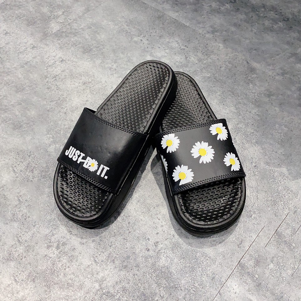 Dép hoa cúc cao su non ulzzang 2G02