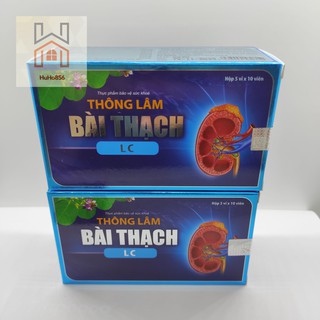 Thông lâm bài thạch LC hộp 5 vỉ x 10 viên