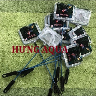 Vợt cá vuông - vợt lưới bắt cá cao cấp cán nhựa chịu lực, đủ size, độ bền cao