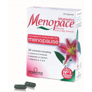 Viên Uống Vitabiotics Menopace Duy Trì Nồng Độ Canxi Thời Mãn Kinh & Tiền Mãn Kinh (30 viên)