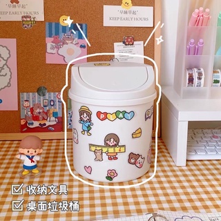 THÙNG RÁC MINI KÈM STICKER