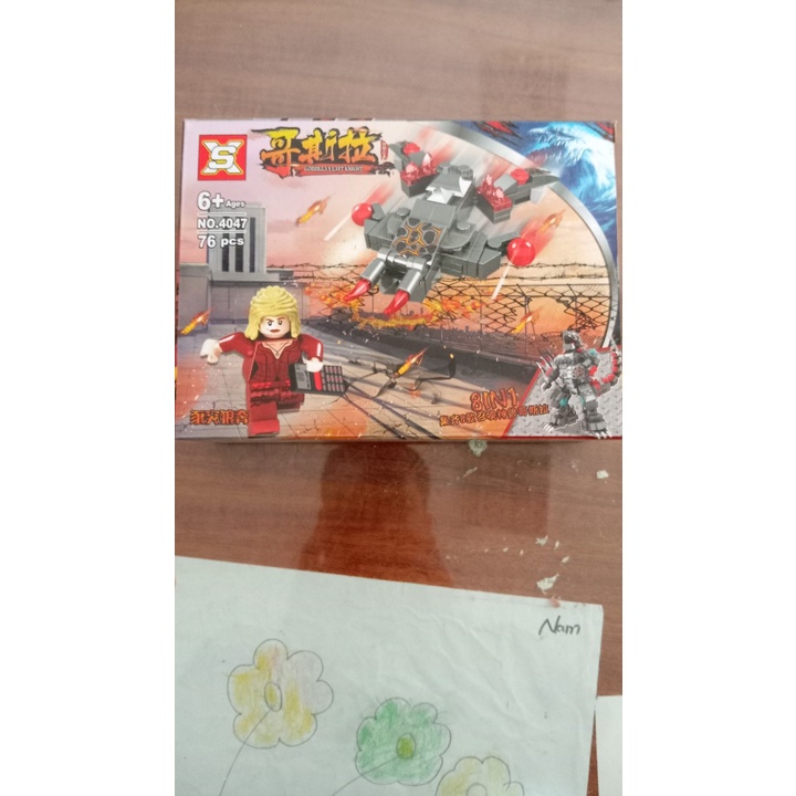 Đồ chơi kiểu lắp ráp nhân vật với 8 mẫu lựa chọn