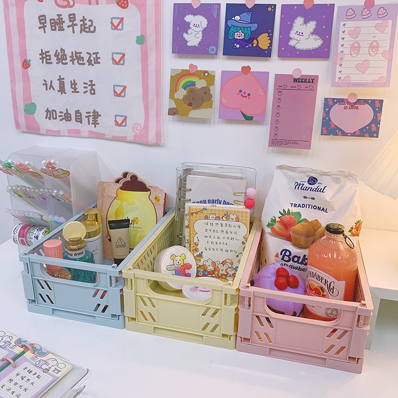 Giỏ đựng đồ ăn vặt có thể gấp gọn