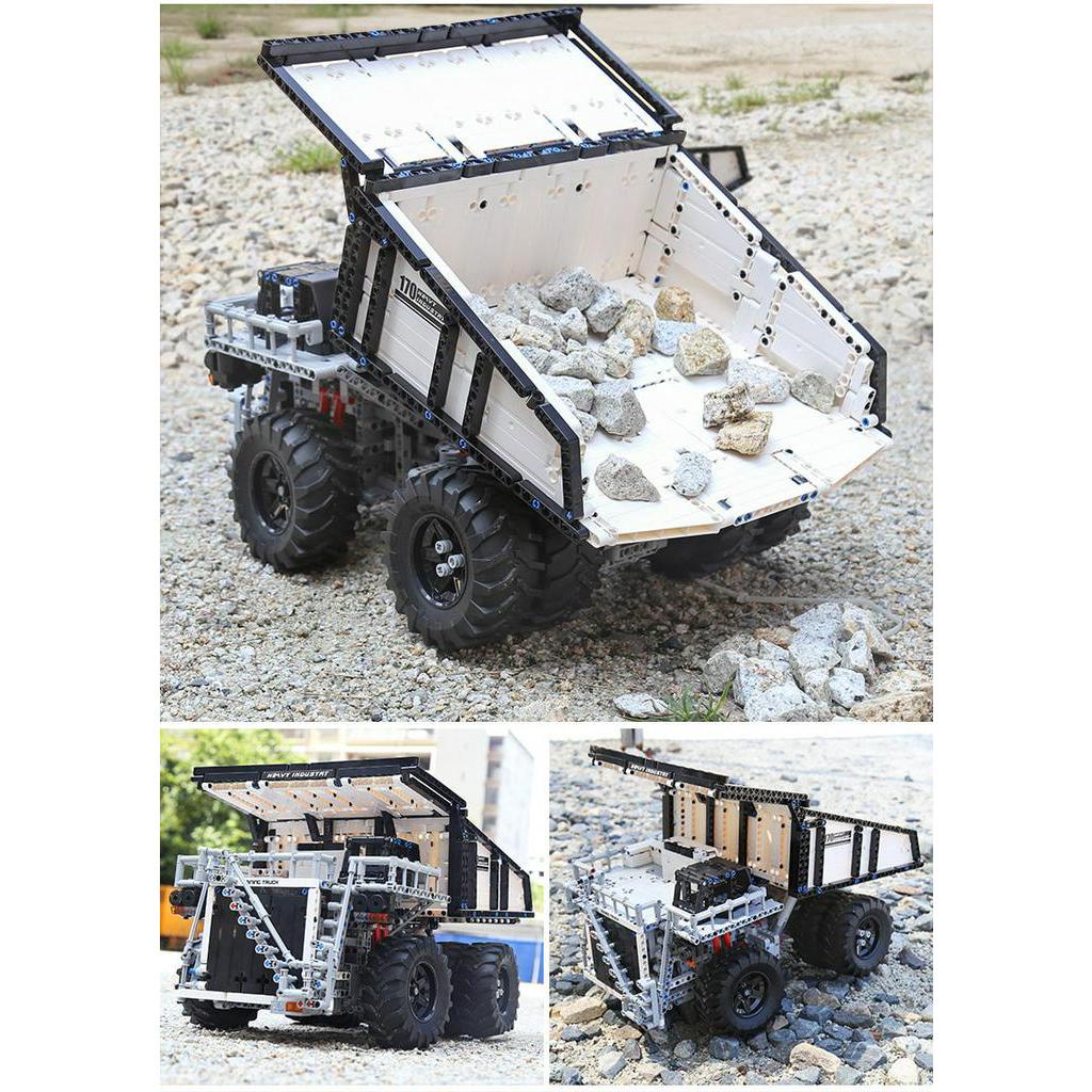 Đồ chơi Lắp ráp Mô hình siêu xe Mould King 13170 2005Pcs Technic 29699 Liebher Terex T284 Mining Excavator Dump truck