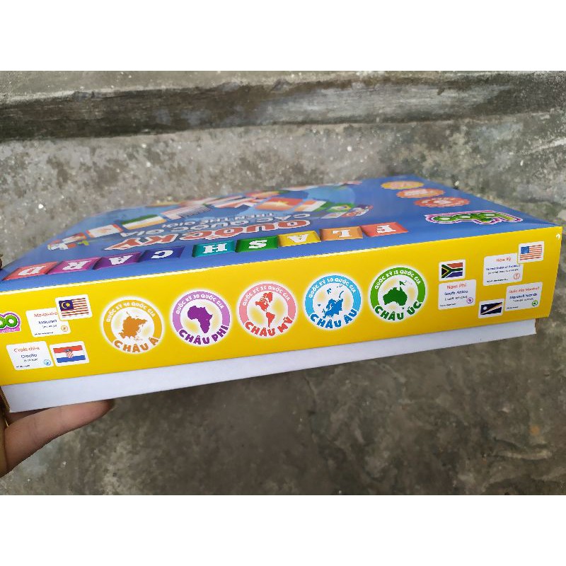 THẺ CỜ QUỐC KỲ 175 QUỐC GIA