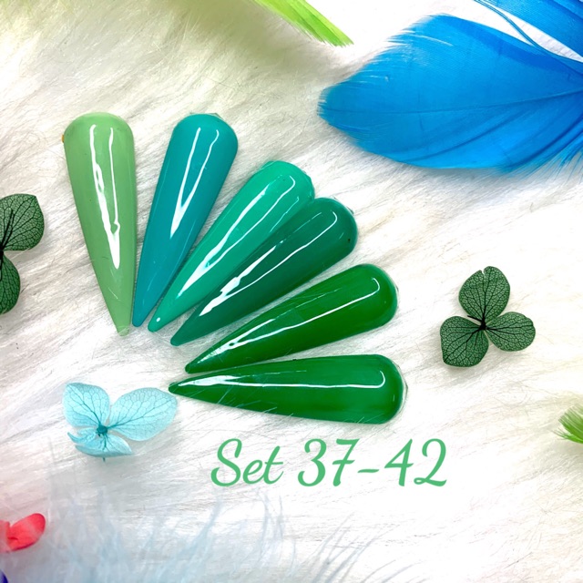 Set  6 sơn gel mldea(mã 37->42)