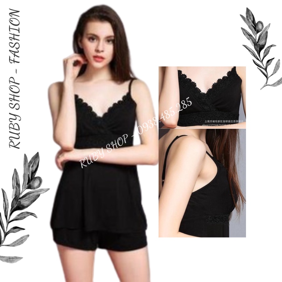 Bộ Mặc Nhà Chất Thun Coton Thương Hiệu Ruby shop Q22 - Hàng Cao Cấp
