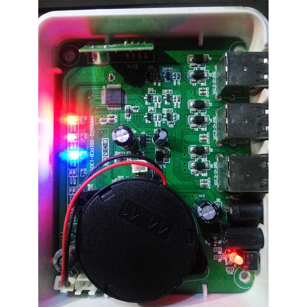SẢN PHẨM ĐÃ QUA SỬ DỤNG  Mạch báo động chống trộm 6 cổng USB