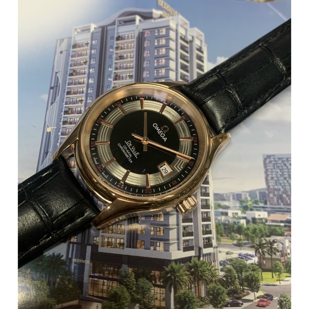 [Máy cơ - Automatic ] Đồng hồ nam omega máy cơ cao cấp - Mặt tròn 40mm - Bảo hành 24 tháng