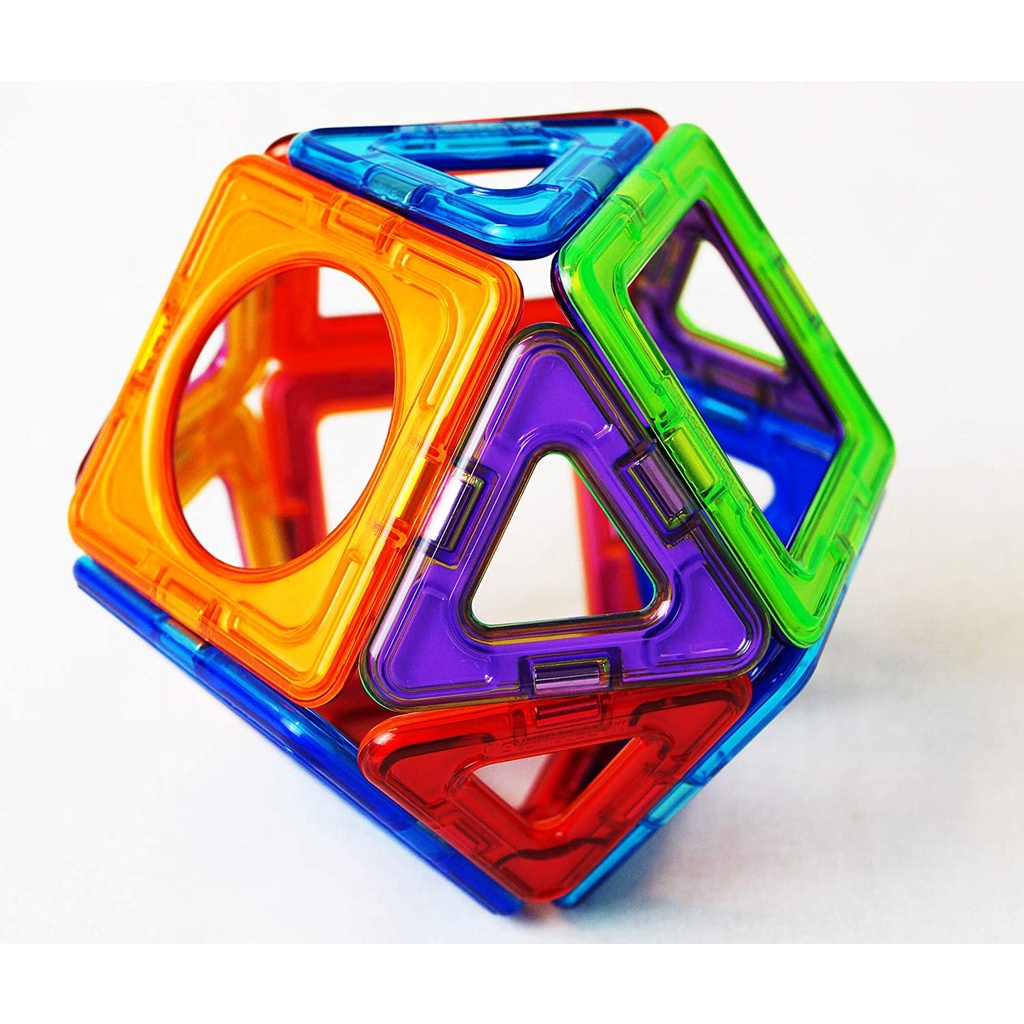 Xếp hình nam châm 3D Magformers Bộ mở rộng 14 mảnh