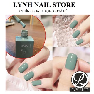 Sơn gel màu xanh bạc hà  - Tone màu nhẹ nhàng của năm - sơn gel Habo