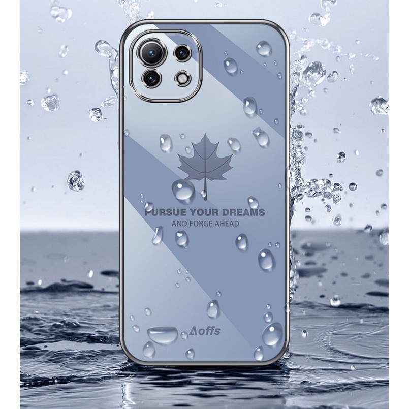 Ốp Điện Thoại Mềm In Họa Tiết Lá Phong Cho OPPO Realme Narzo 50i 50A C21Y 5 Pro 9 8i 9i C35 C31 C21 C20