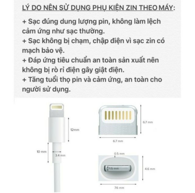 Dây sạc iphone IPad loại tốt thân dây bọc thép BH 12th