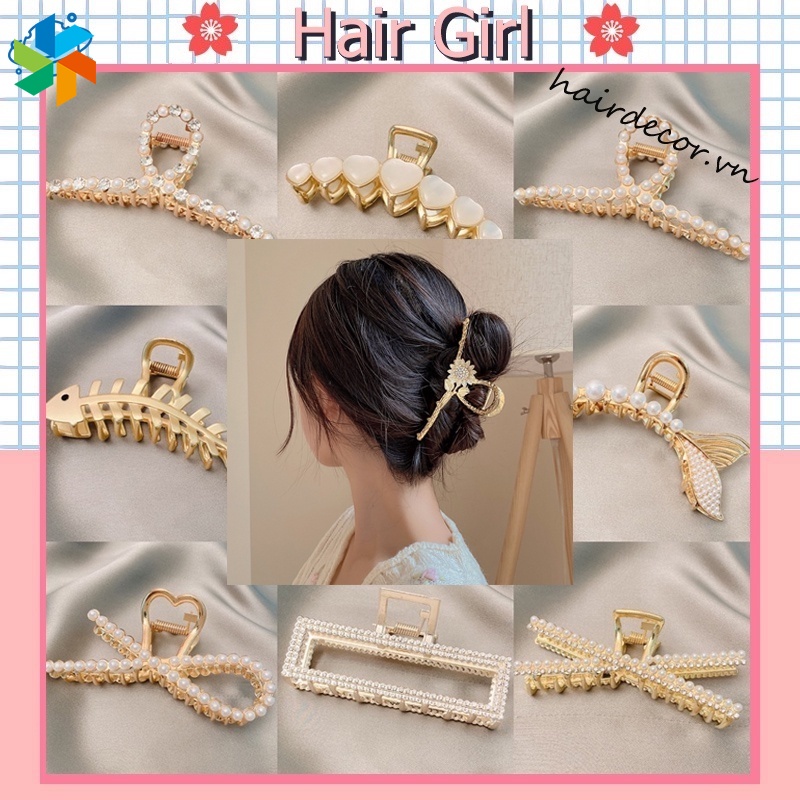 Kẹp Tóc Kim Loại Thời Trang Hàn Quốc JP6