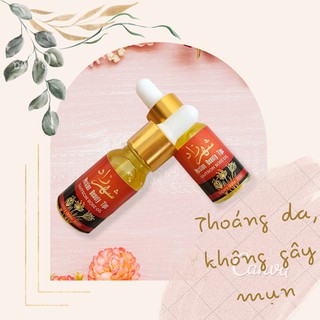 Sample: saffron rose oil- saffron serum- tinh chất saffron & hoa hồng damask