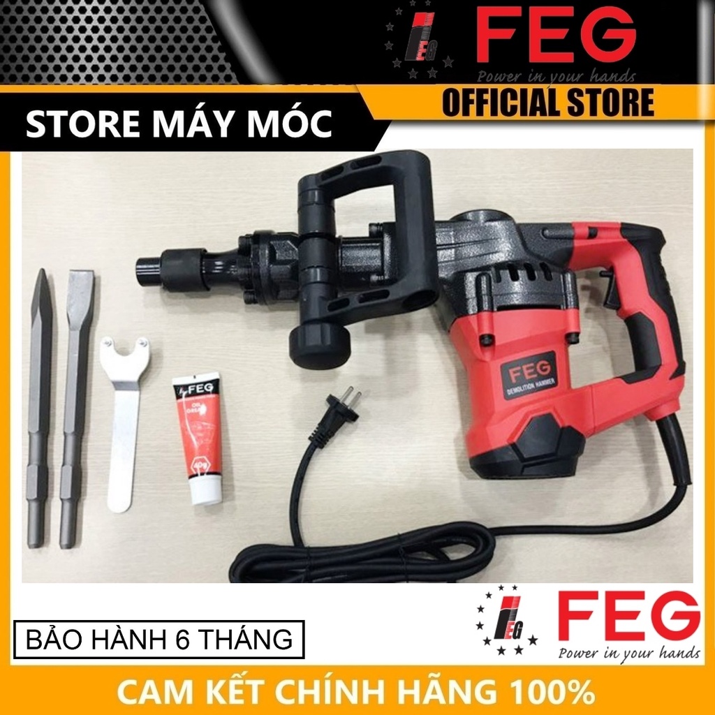 MÁY ĐỤC BÊ TÔNG 1050W 17MM FEG EG-581- HÀNG CHÍNH HÃNG