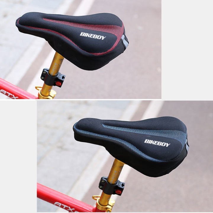 Bọc Yên Xe Đạp Thể Thao, Vỏ Bọc Yên BikeBoy Loại Cao Cấp Êm Ái Tặng Kèm Túi Trùm Mưa