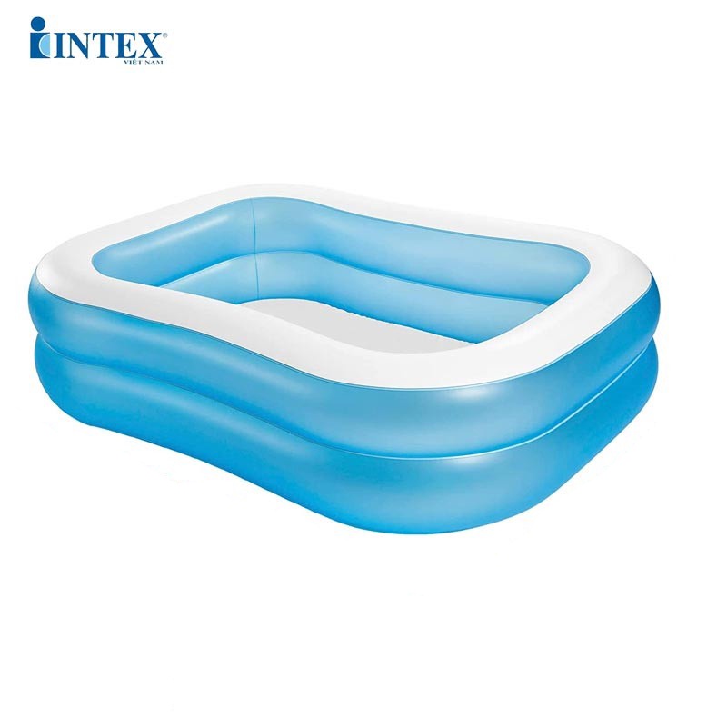 Bể bơi phao bơi hình chữ nhật chính hãng INTEX