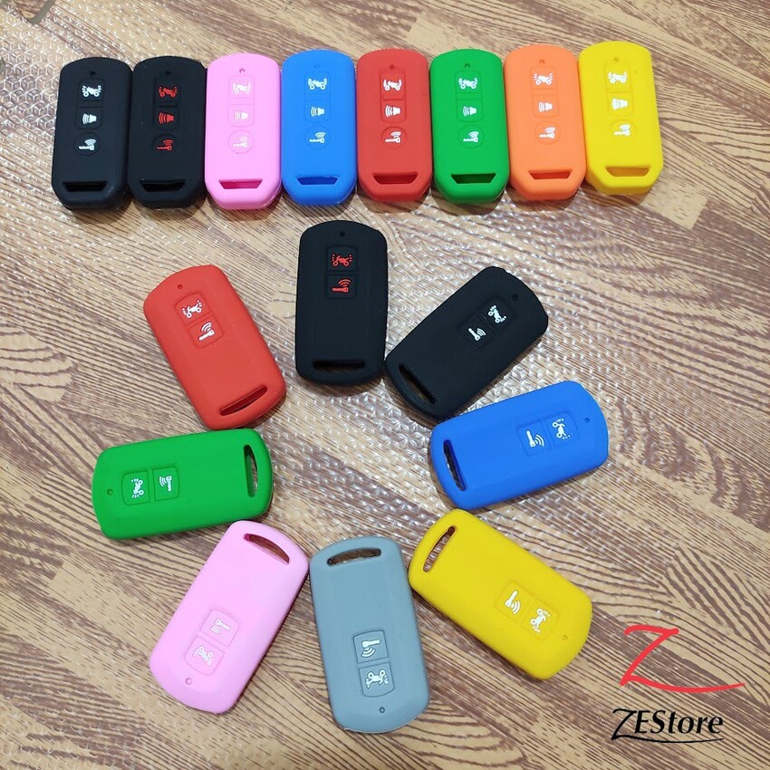 Bọc chìa khoá nhiều màu smartkey xe máy airblade lead vision sh sh mode FUKI