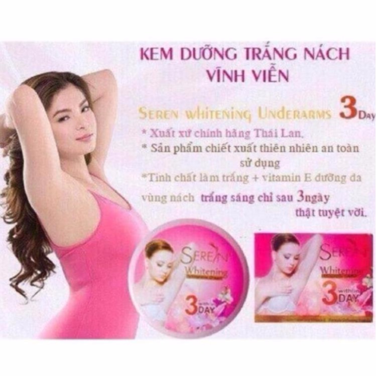 kem mờ thâm Seren 3 day giảm thâm nách thâm bẹn thâm mông thâm đầu gối khử mùi hôi nách trắng nách 𝐓𝐚̣̆𝐧𝐠 𝐦𝐚́𝐲 𝐦𝐚𝐬𝐬𝐚𝐠𝐞