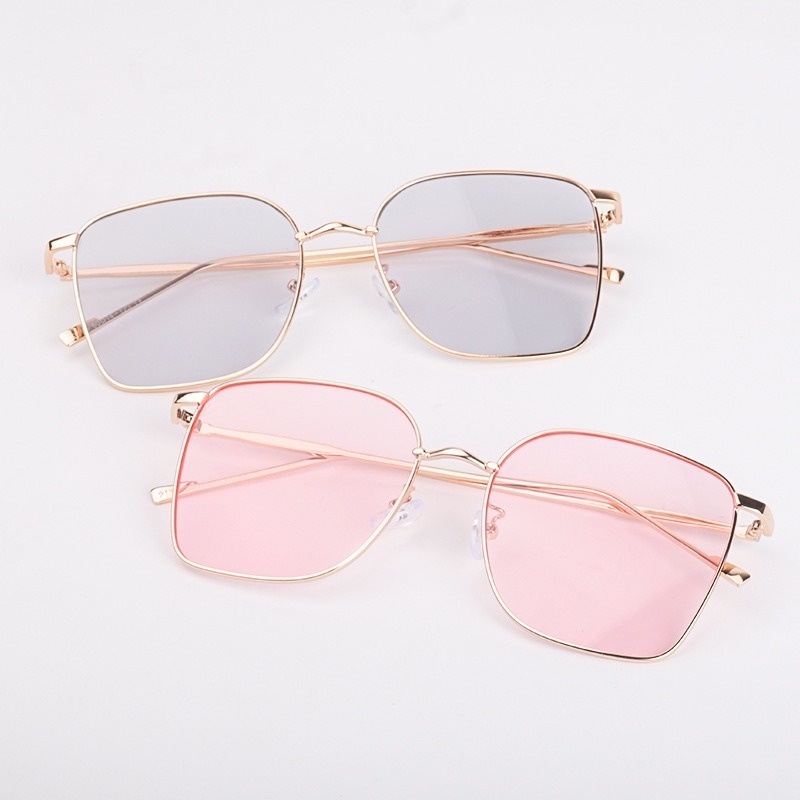 Kính Mát Gọng Vuông Cỡ Lớn Thời Trang Hàn Quốc