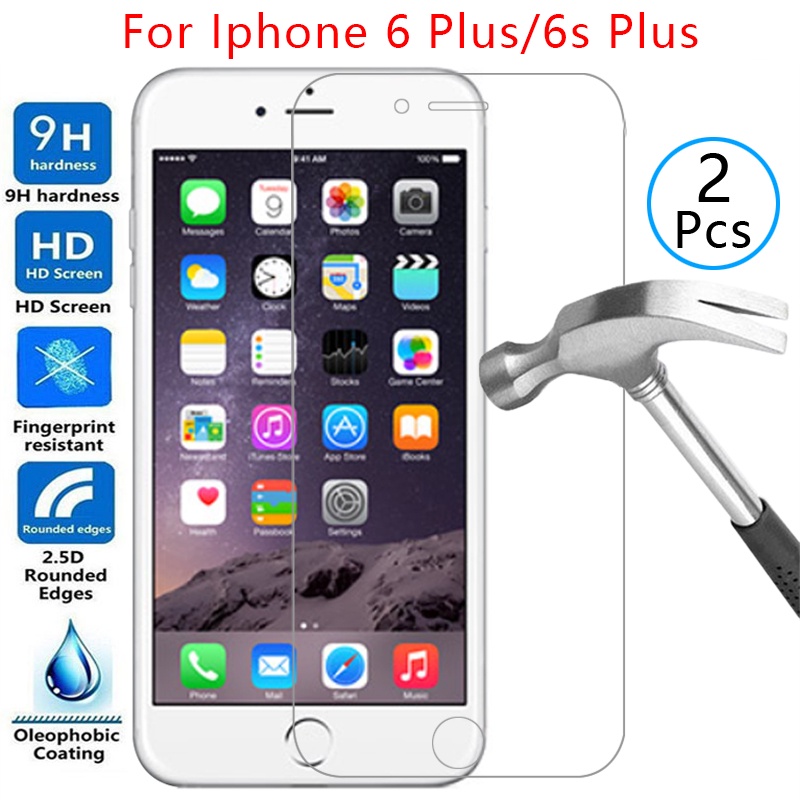 Kính Cường Lực Bảo Vệ Màn Hình Cho Iphone 6 s 6s S6 Plus Ốp Lưng Trên i Điện Thoại 6plus 6splus Bảo 