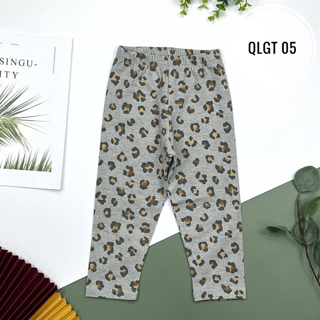 Quần legging bé gái, quần legging cho bé chất cotton mềm mát, size 9-14 tuổi - SUNKIDS