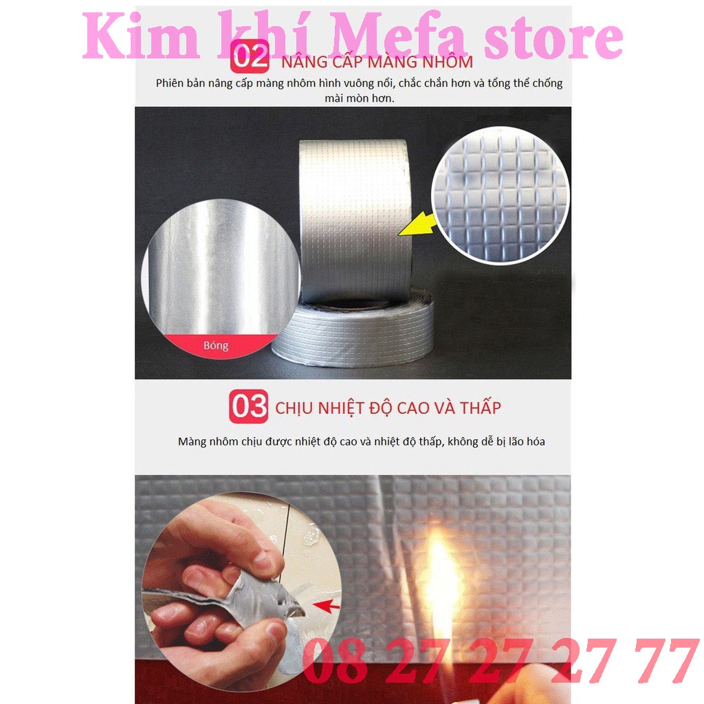 1 thùng 36 cuộn băng keo chống thấm X2000 khổ 5cm siêu dính Nhật Bản chống dột, dán tường, dán ống nước
