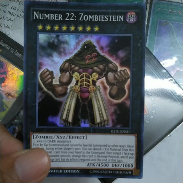 [Thẻ bài yugioh] Number 22: Zombiestein - RATE-ENSE1