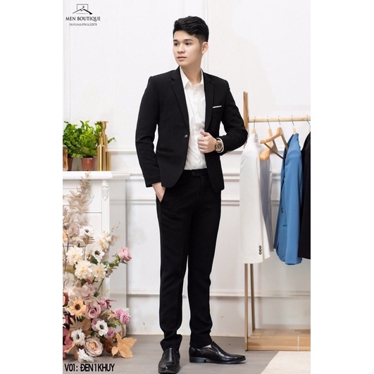 Bộ vest nam trẻ trung sang trọng, lịch lãm, nhiều màu sắc, Vest công sở, vest chú rể