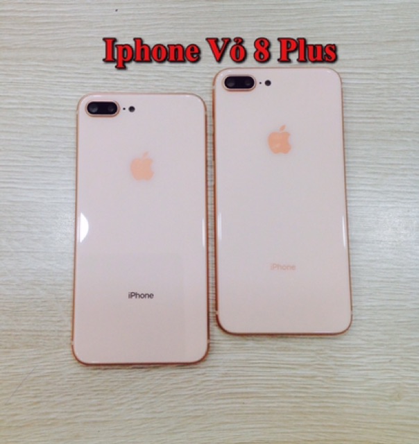 Vỏ iphone 8plus luôn khung sườn + nút linh tinh : khay sim, nút gạt rung, nút mở nguồn, nút vulme