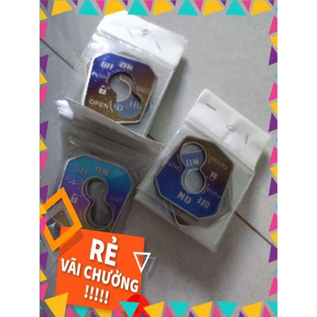 Tem ổ khóa xe sonic